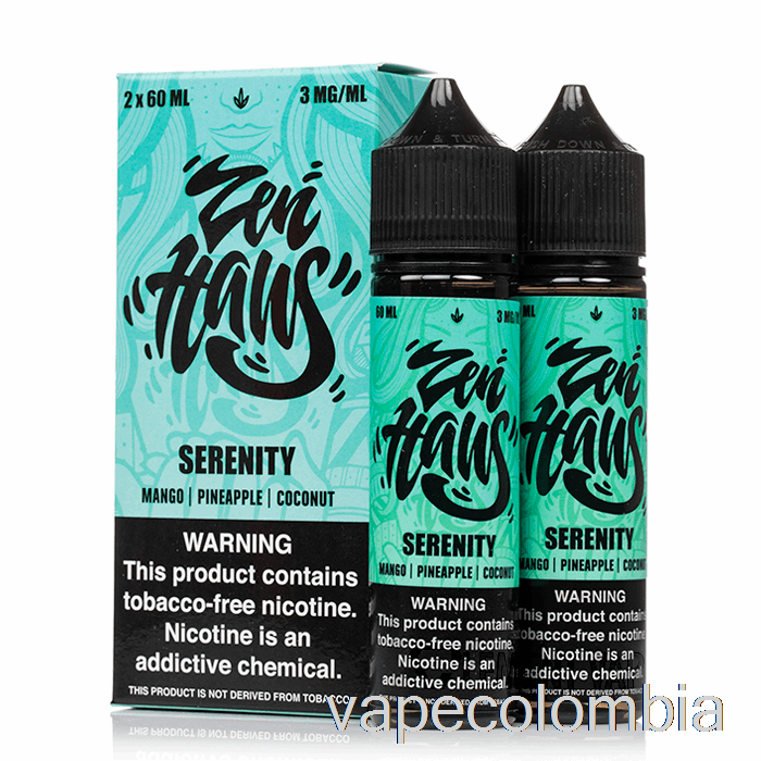 Vape Recargable Serenity - Zen Haus - 120ml 0mg